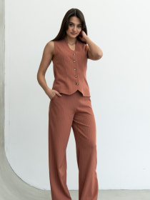 Повседневные штаны RiMari модель 0125-terakot Фото