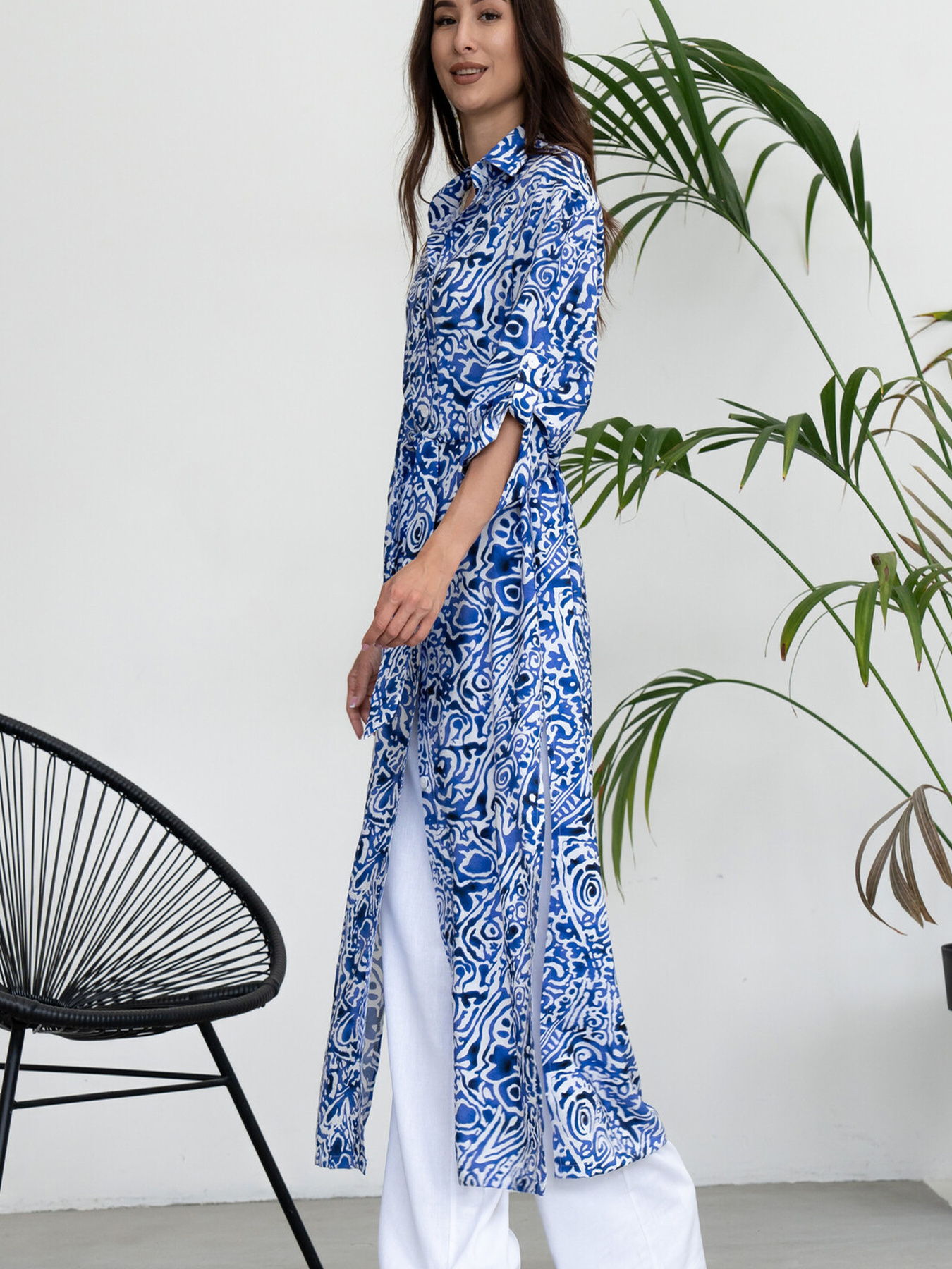 Платье макси RiMari модель 04-blij-sinj Фото