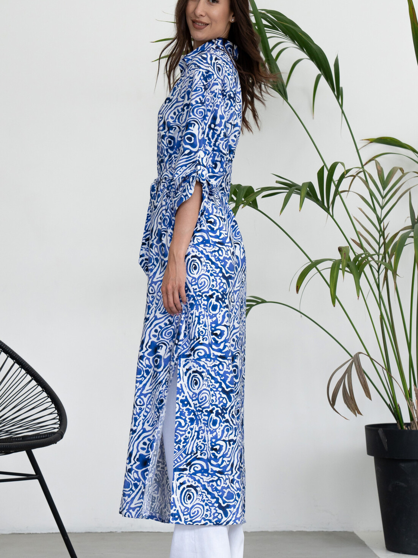 Платье макси RiMari модель 04-blij-sinj Фото