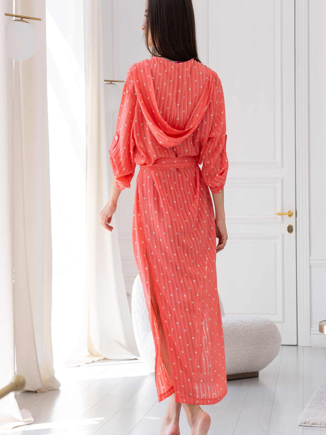 Платье макси RiMari модель 0324-koral Фото