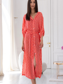 Платье макси RiMari модель 0324-koral Фото