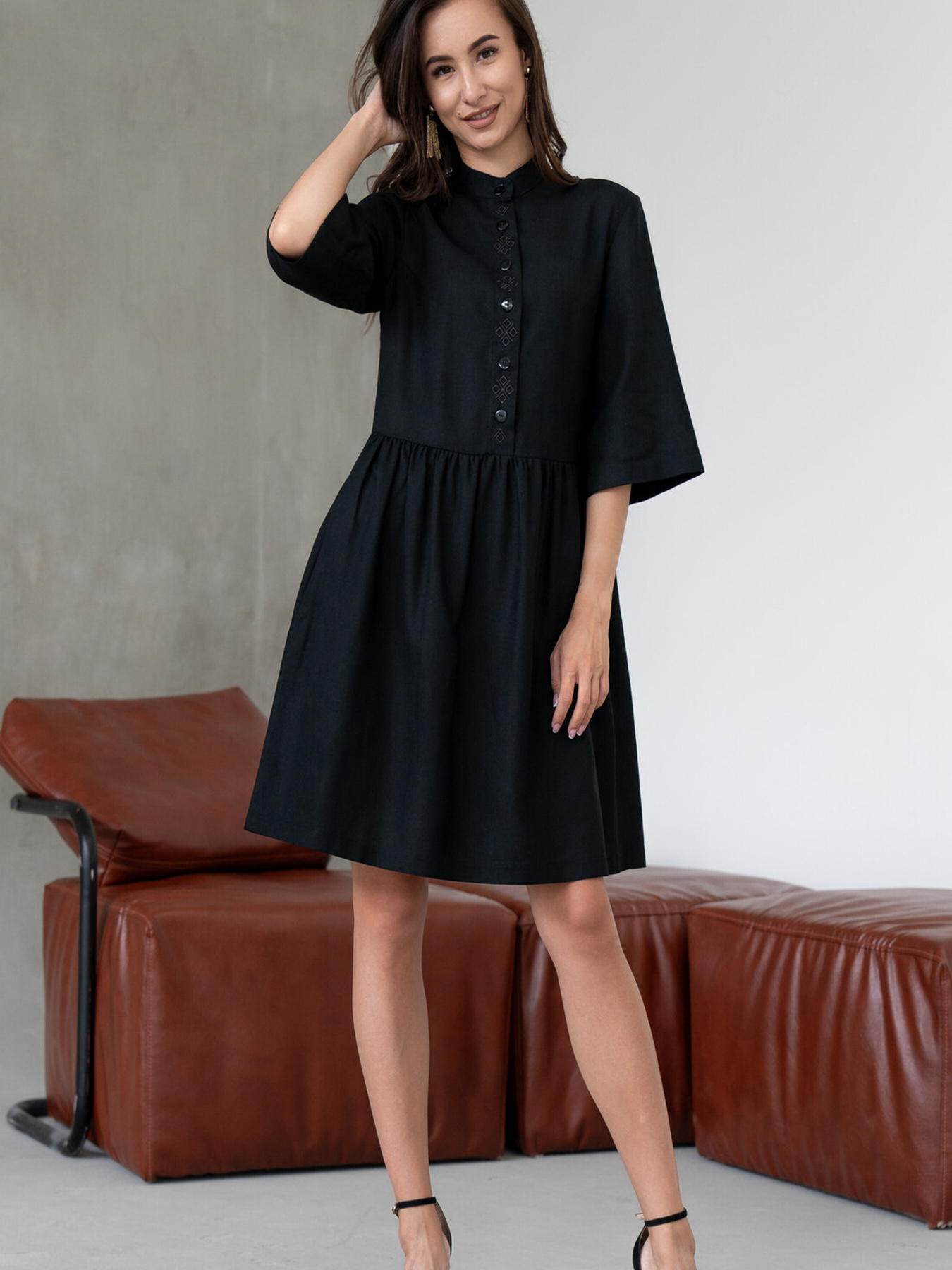 Платье мини RiMari модель 14-chornij Фото