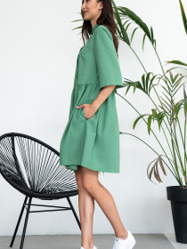 Платье мини RiMari модель 14-svtlo-zelenij Фото