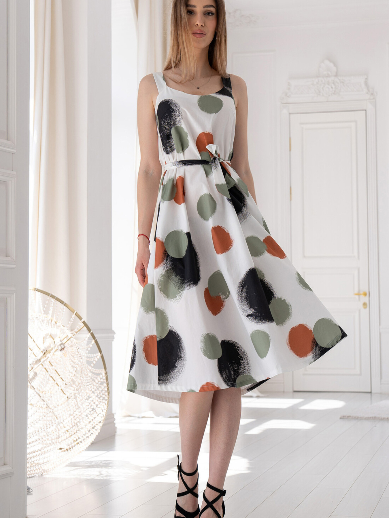 Сарафан RiMari модель 0424-blij-print Фото