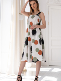Сарафан RiMari модель 0424-blij-print Фото