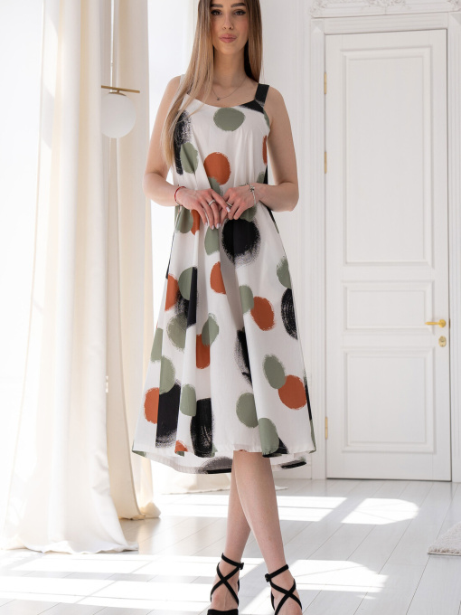 Сарафан RiMari модель 0424-blij-print Фото