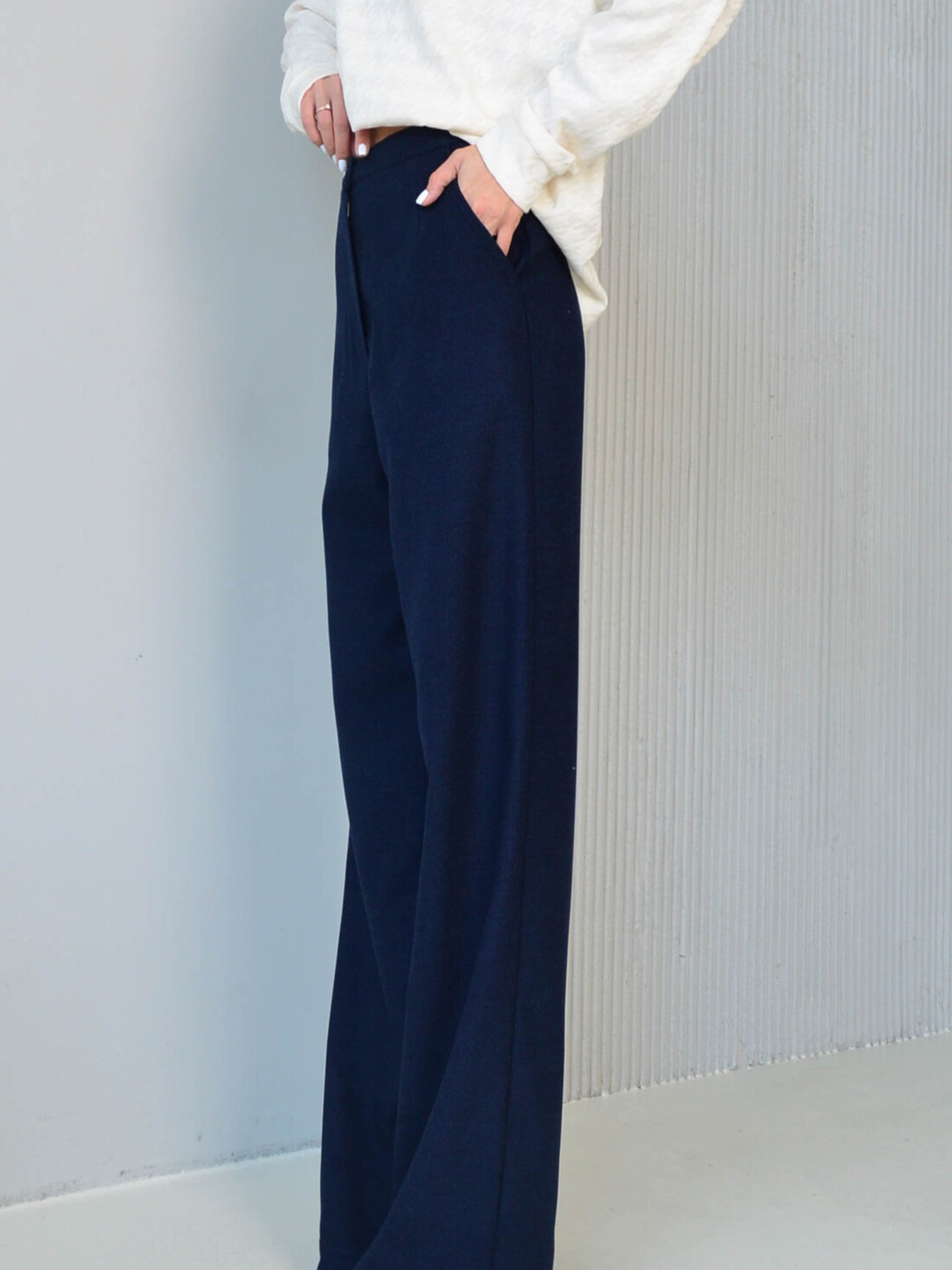 Брюки повседневные RiMari модель 03-temno-sinj Фото