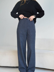 Брюки палаццо RiMari модель 03-temno-srij Фото