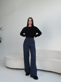 Брюки палаццо RiMari модель 03-temno-srij Фото