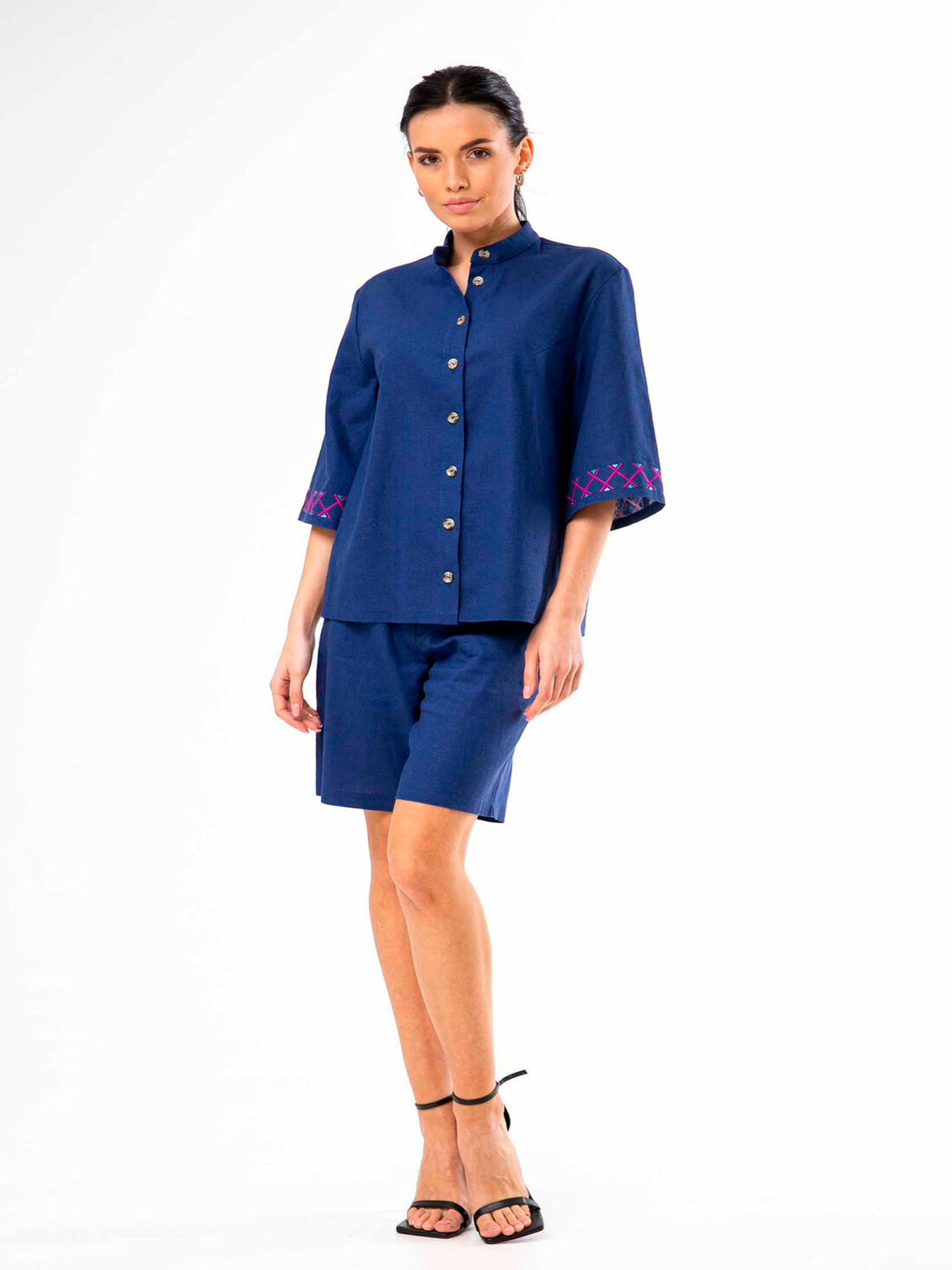 Шорты RiMari модель 0223-temno-sinj Фото