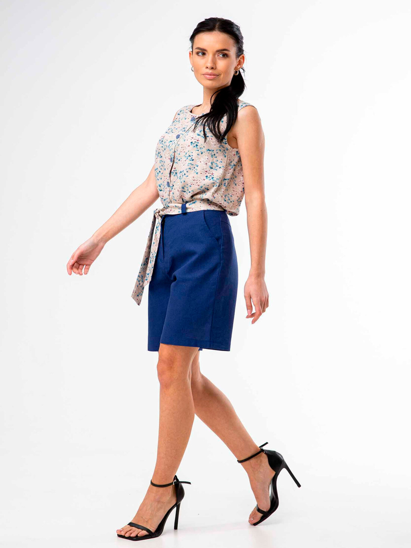 Шорты RiMari модель 0223-temno-sinj Фото