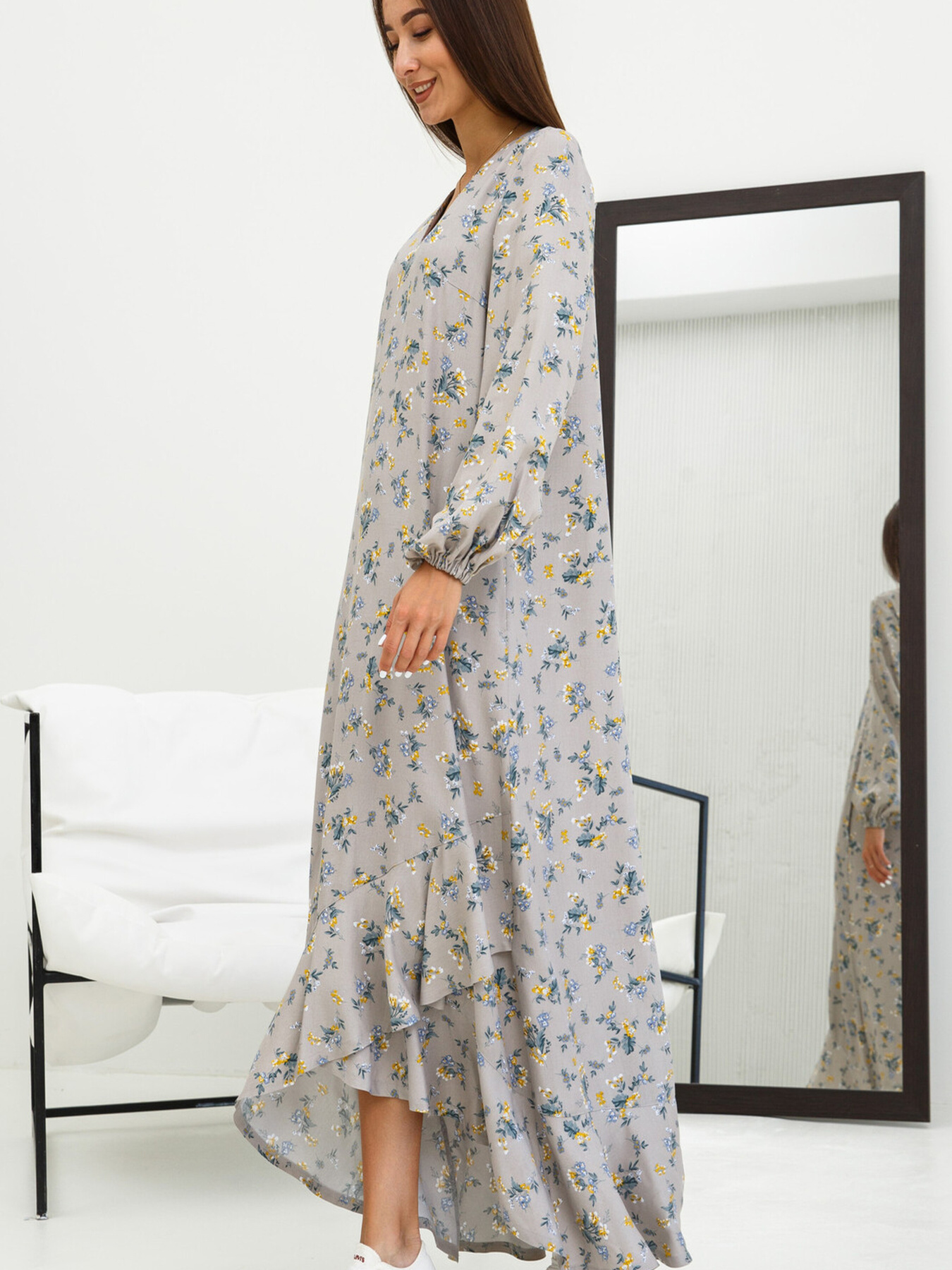 Платье макси RiMari модель 1123-srij-print Фото