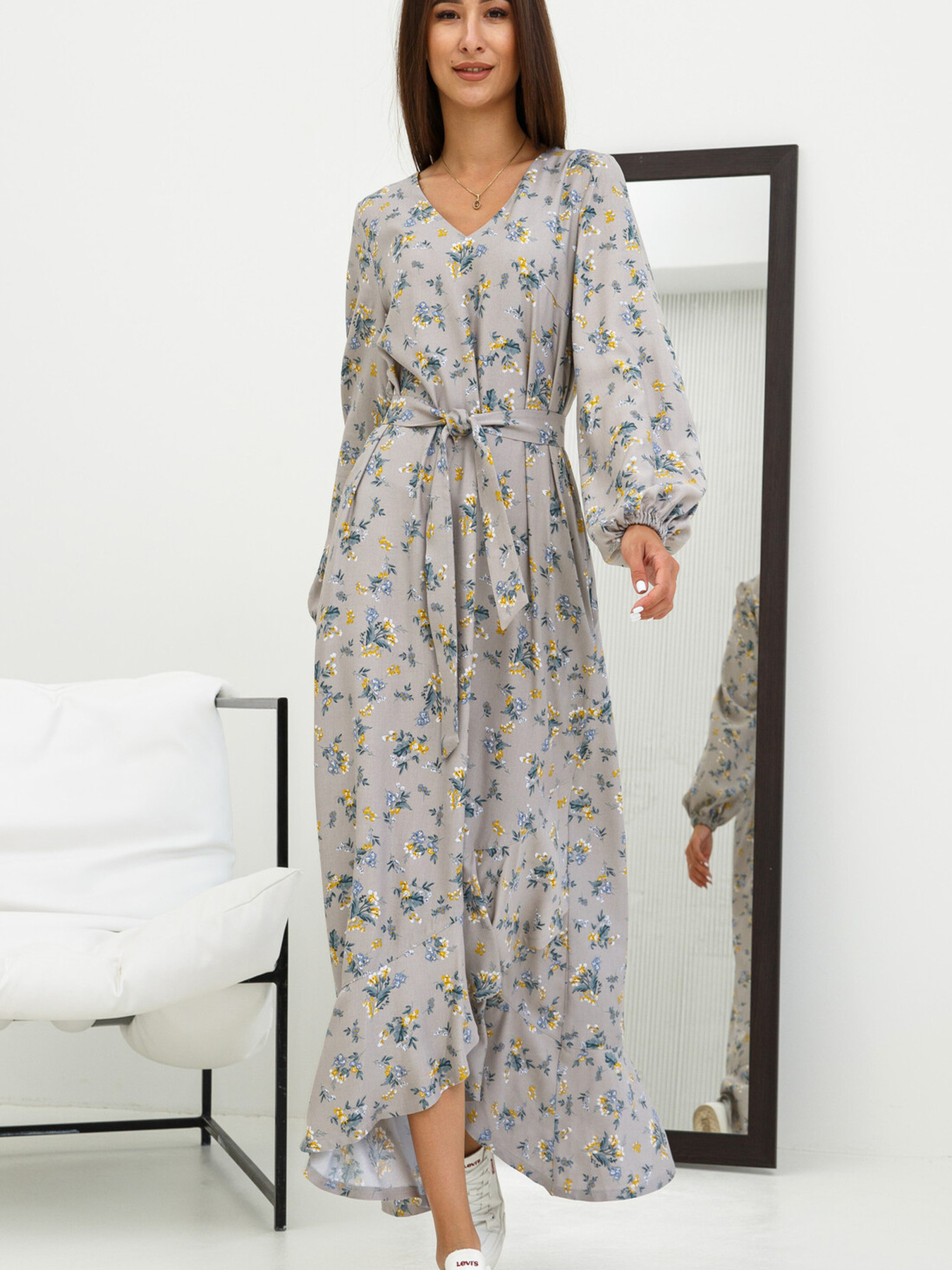 Платье макси RiMari модель 1123-srij-print Фото