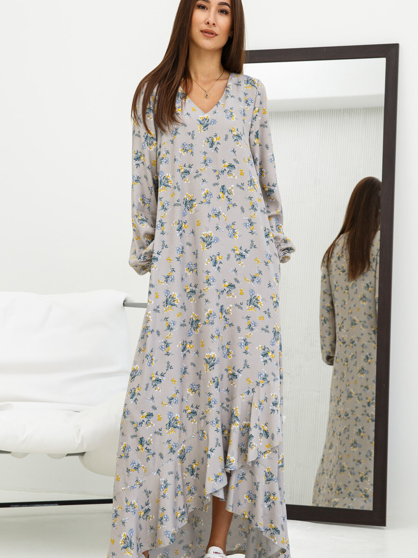 Платье макси RiMari модель 1123-srij-print Фото