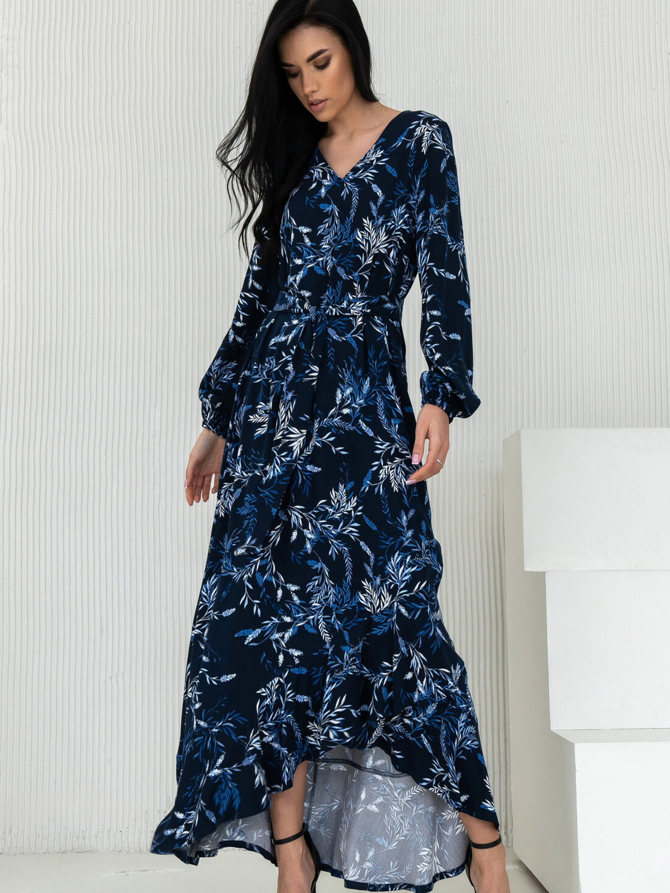 Платье макси RiMari модель 1123-sinj Фото