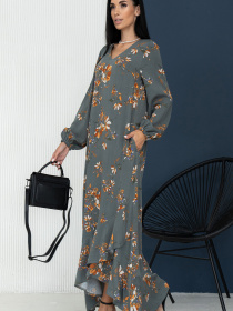 Платье макси RiMari модель 1123-hak-print Фото