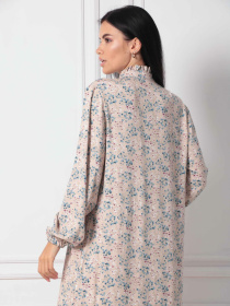 Платье миди RiMari модель 1322-bezh-print Фото