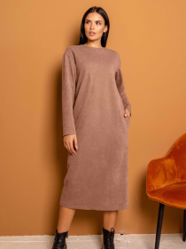 Платье миди RiMari модель 2621-kapuchino Фото