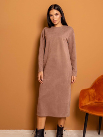 Платье миди RiMari модель 2621-kapuchino Платье миди RiMari модель 2621-kapuchino Фото