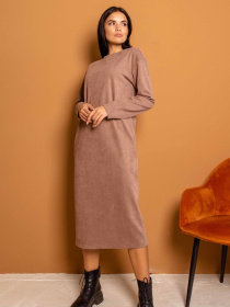 Платье миди RiMari модель 2621-kapuchino Платье миди RiMari модель 2621-kapuchino Фото