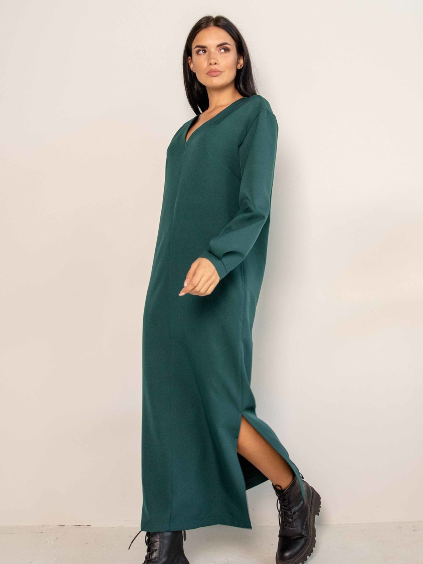 Платье макси RiMari модель 2521-smaragdovij Фото