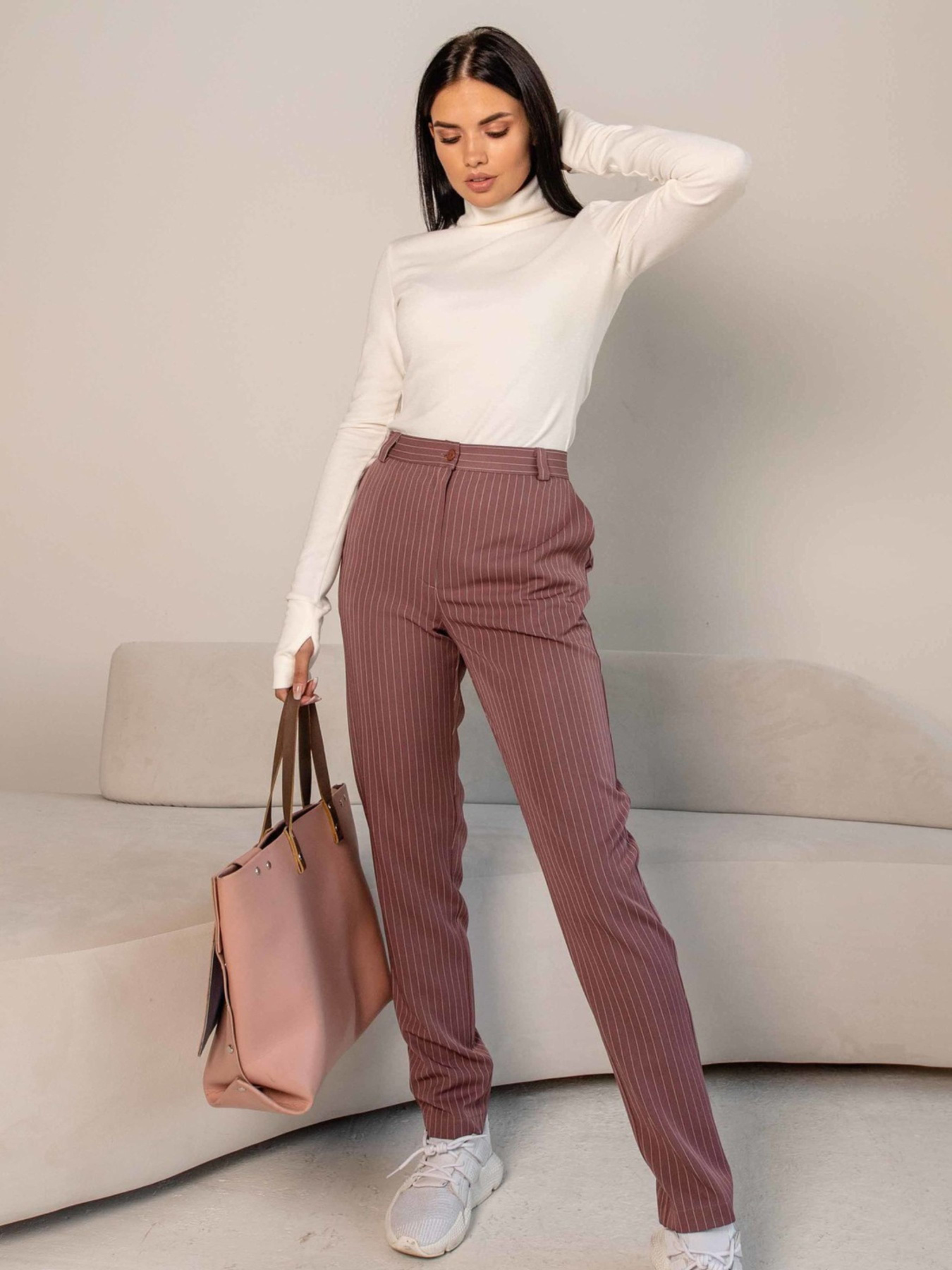 Брюки повседневные RiMari модель 0621-popelqsta-troqnda Фото