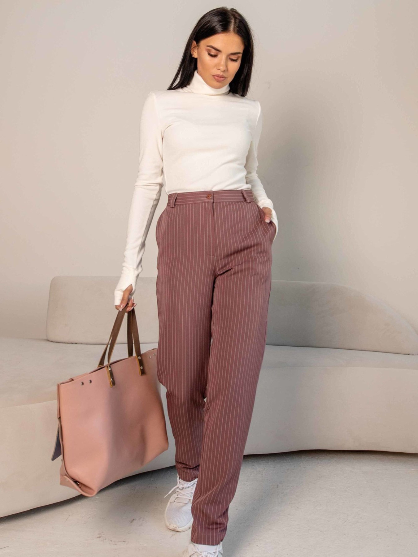 Повседневные штаны RiMari модель 0621-popelqsta-troqnda Фото