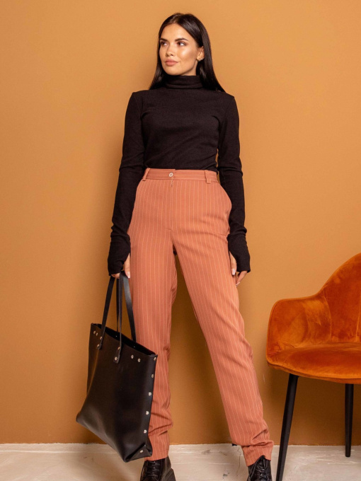 Повседневные штаны RiMari модель 0621-terakot Фото