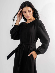 Платье макси RiMari модель 0521-chornij Фото