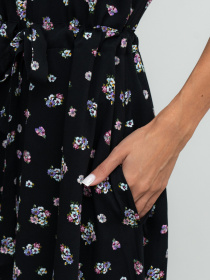 Платье миди RiMari модель 1521-chornij-kvti Фото