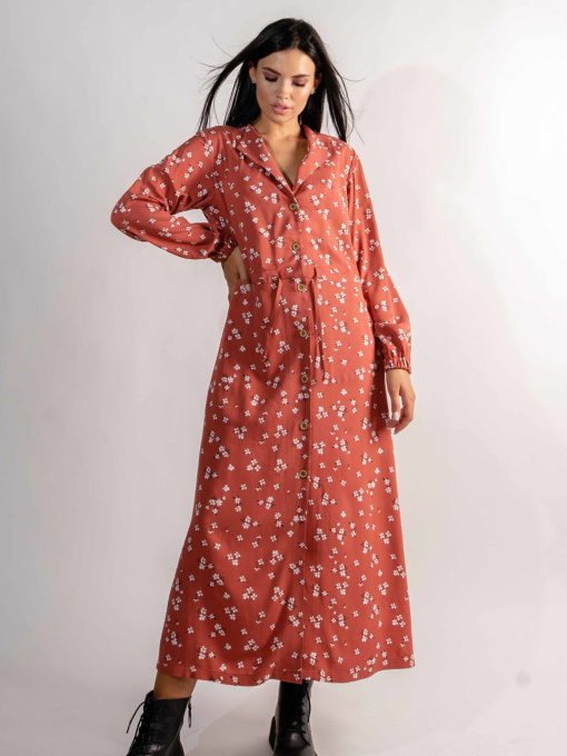 Сукня максі RiMari модель 2321-terakot-print Фото