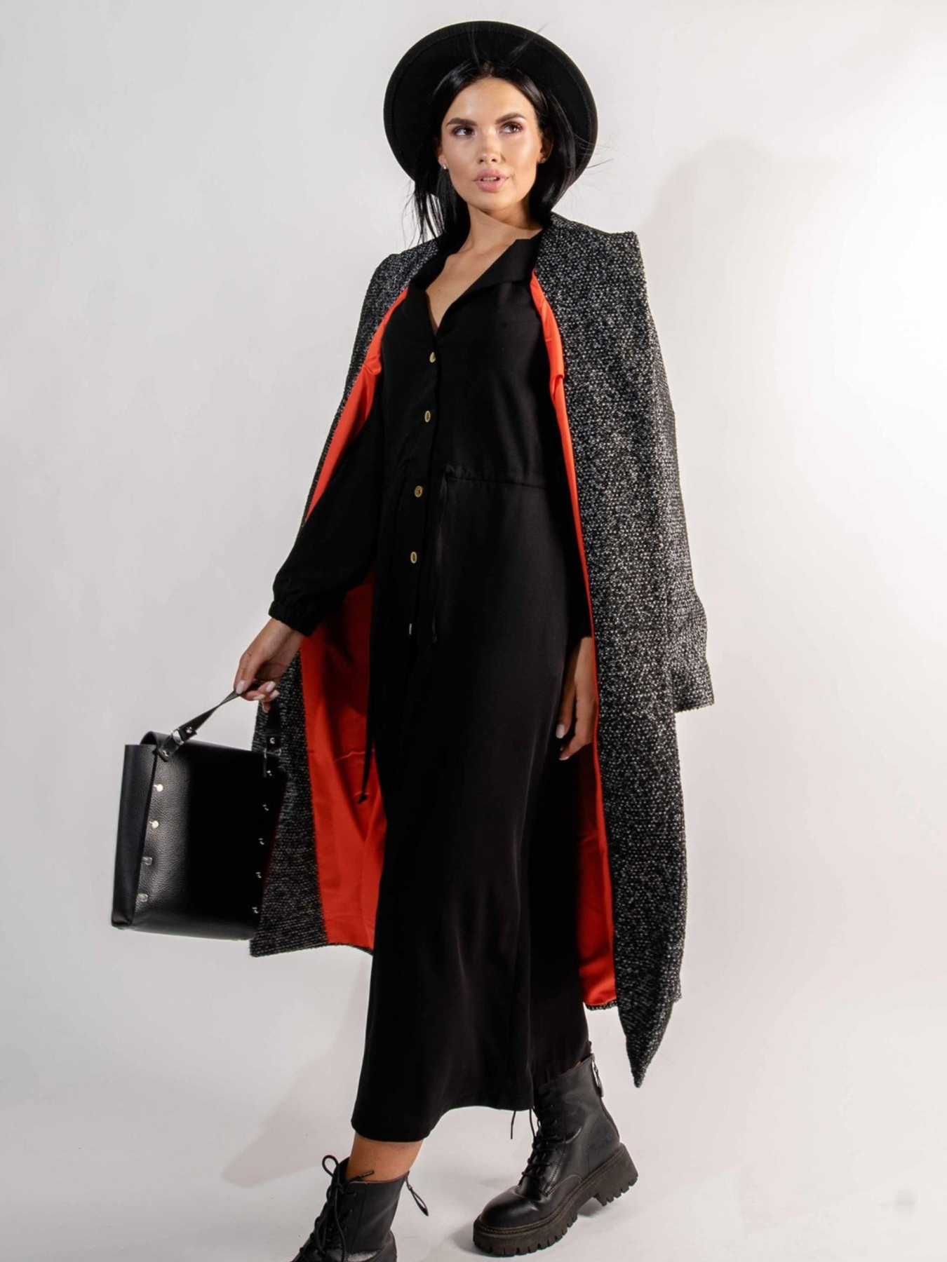 Платье макси RiMari модель 2321-chornij Фото