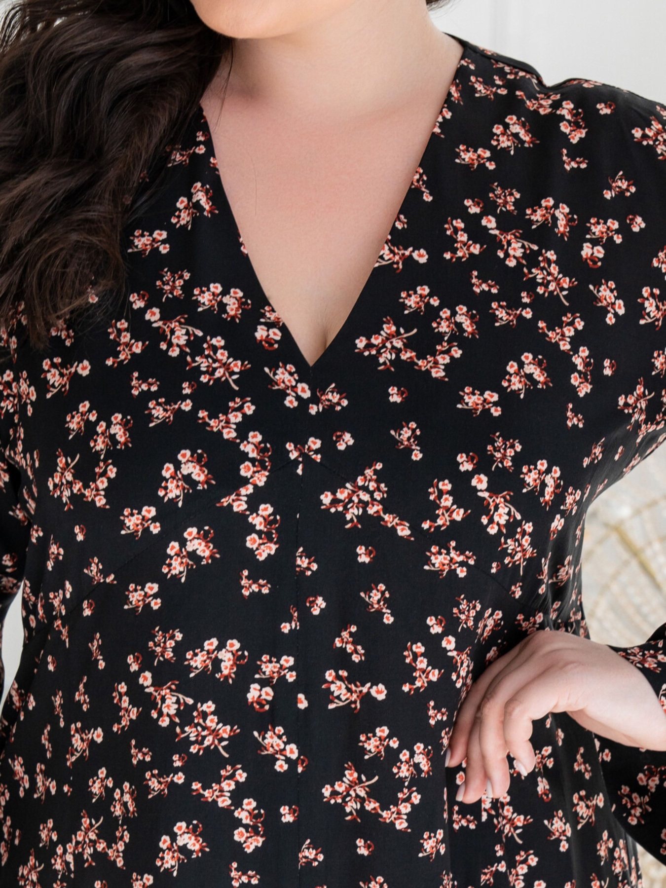 Платье макси RiMari модель 2121-chornij-print Платье макси RiMari модель 2121-chornij-print Фото