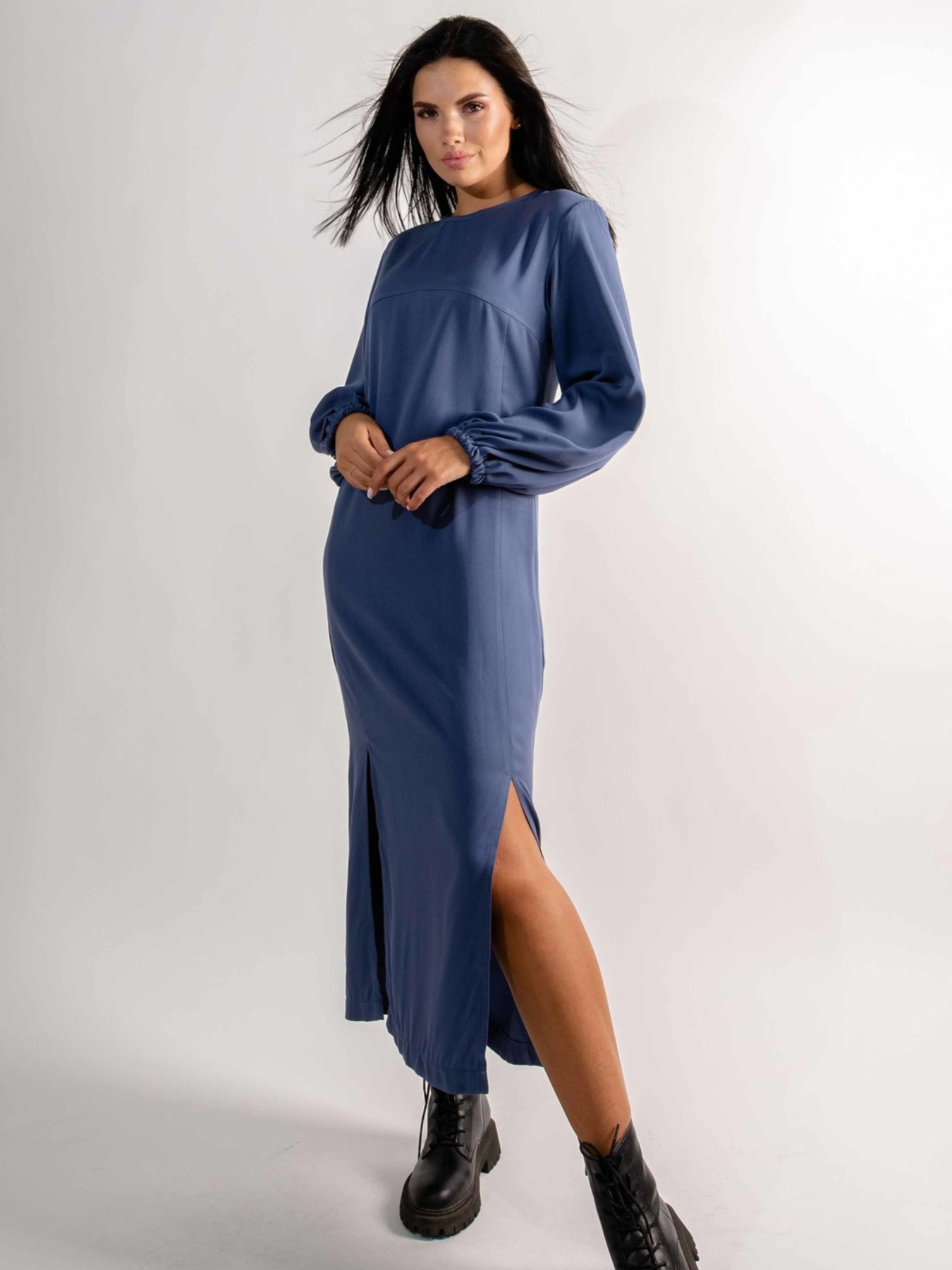 Платье макси RiMari модель 1921-dzhins Фото