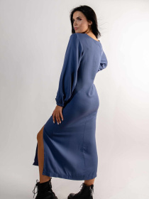 Платье макси RiMari модель 1921-dzhins Платье макси RiMari модель 1921-dzhins Фото