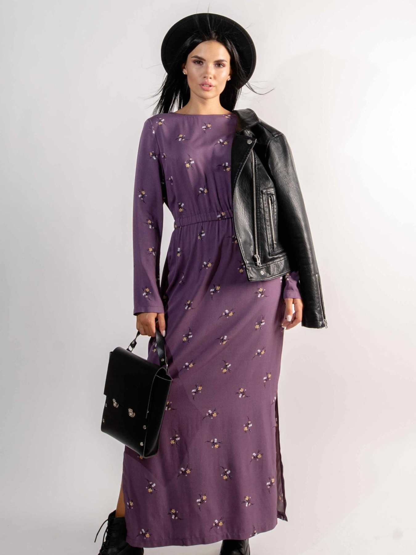 Платье макси RiMari модель 1821-foletovij-print Фото