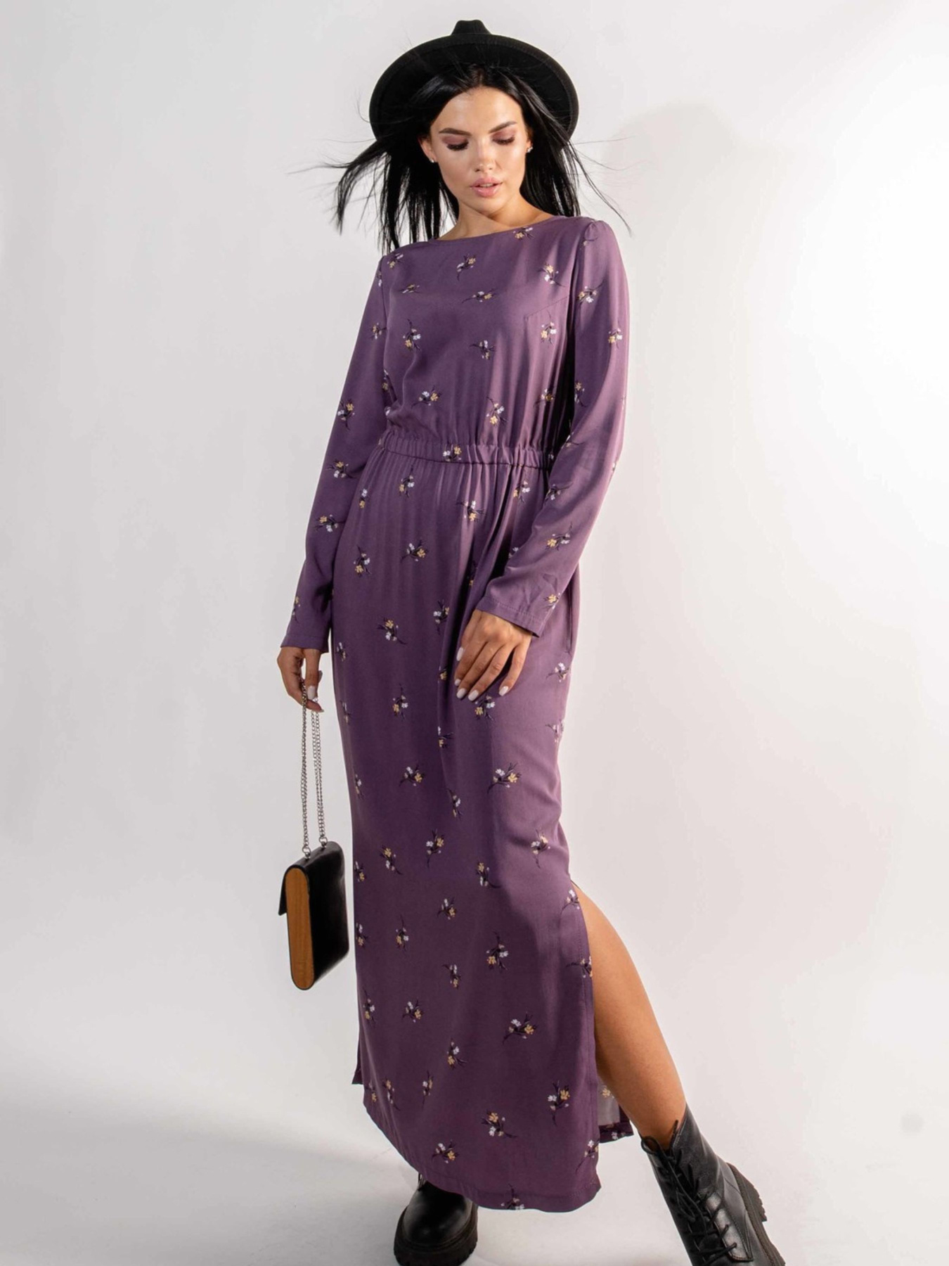 Платье макси RiMari модель 1821-foletovij-print Фото