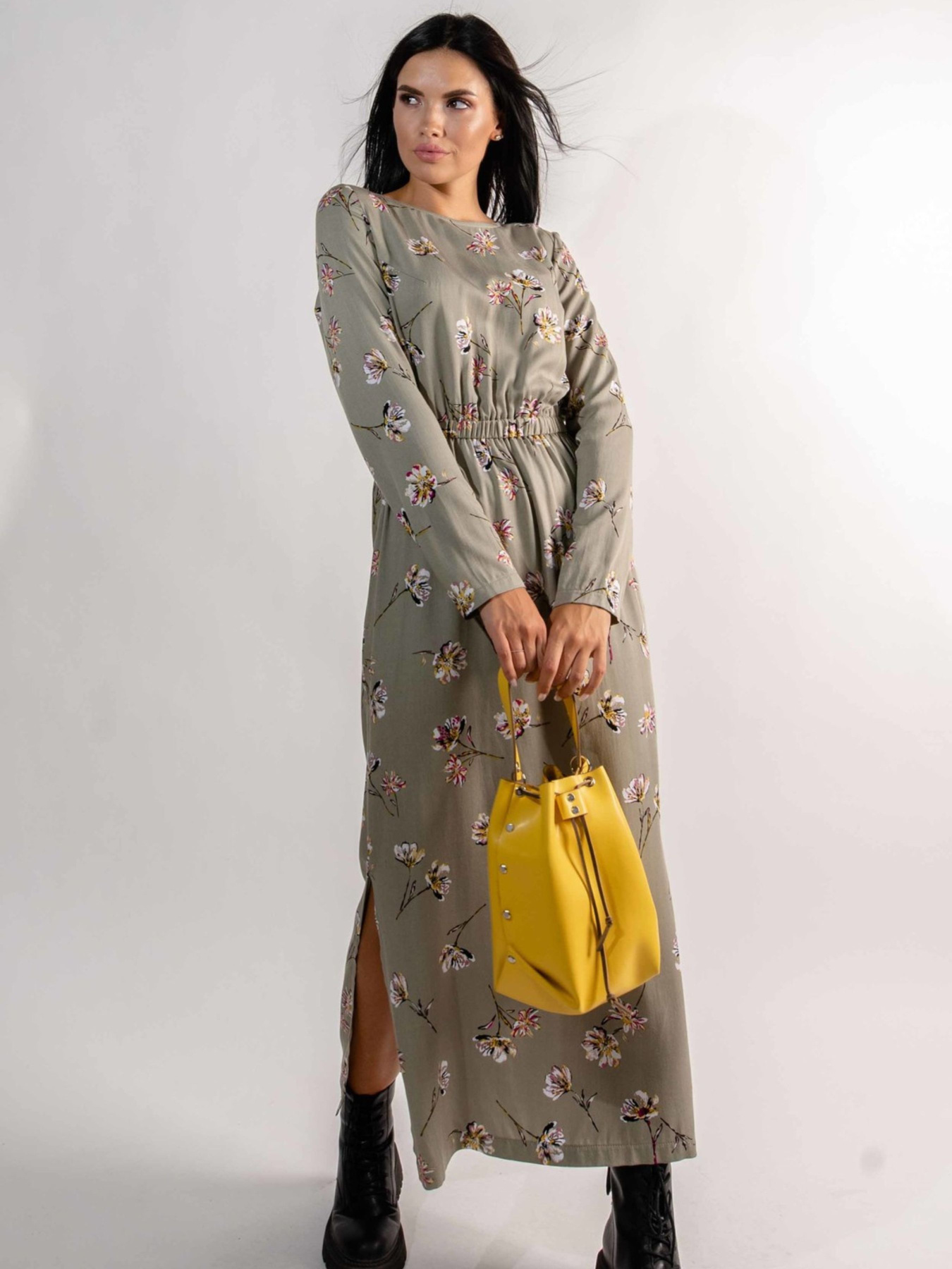 Платье макси RiMari модель 1821-hak-print Фото