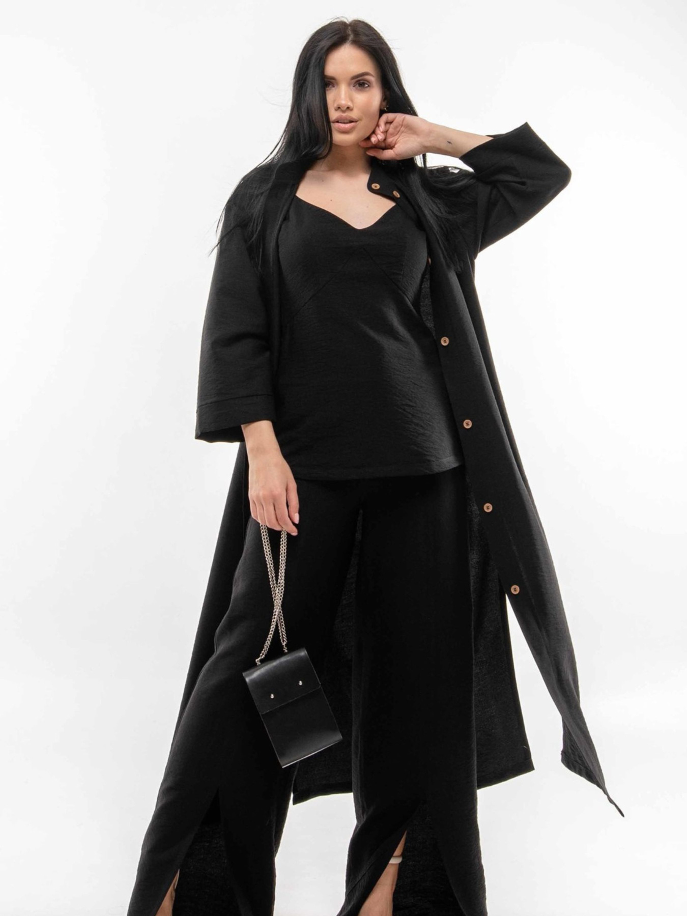 Кимоно RiMari модель 01-chornij Фото