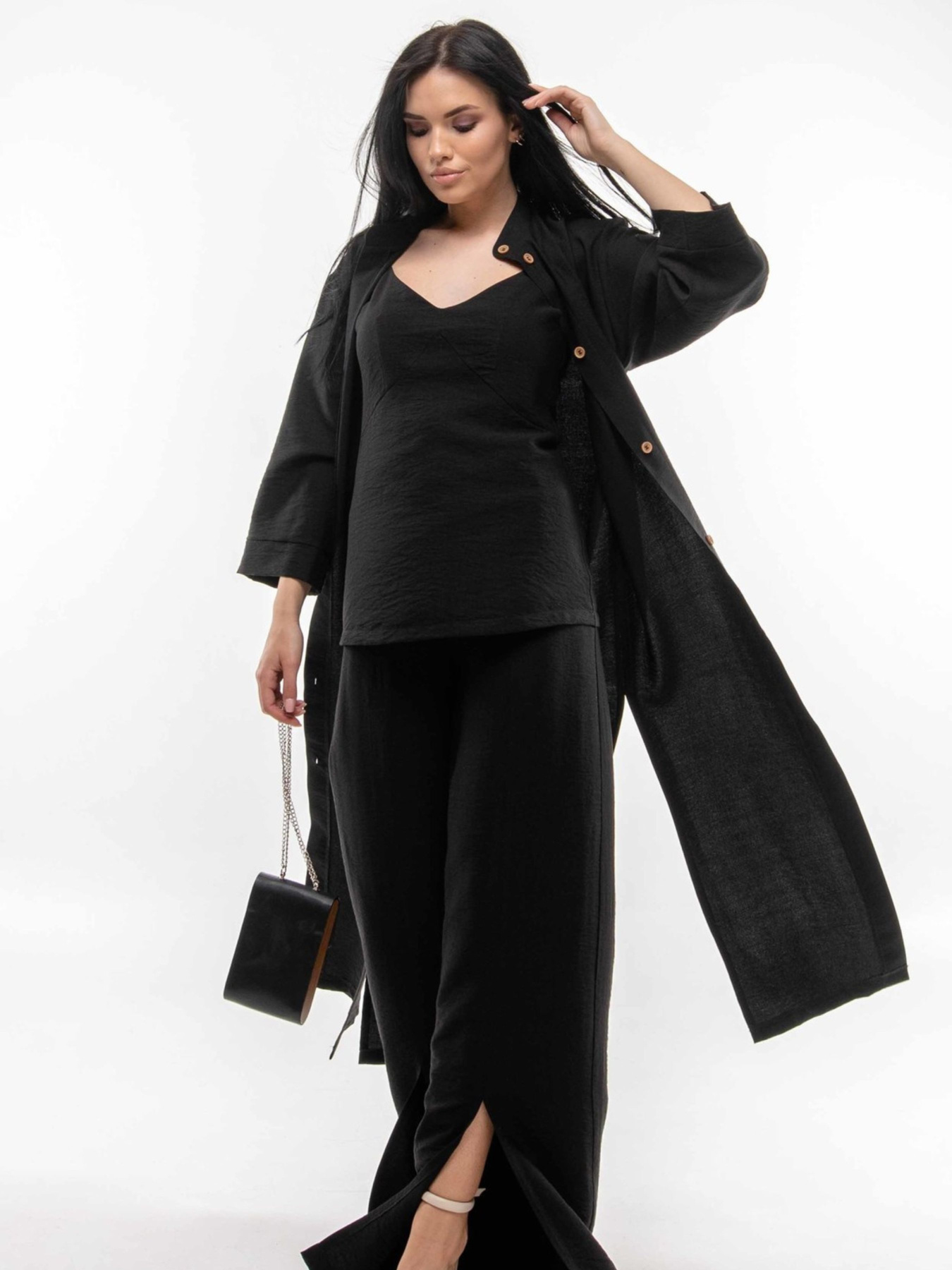 Кимоно RiMari модель 01-chornij Фото