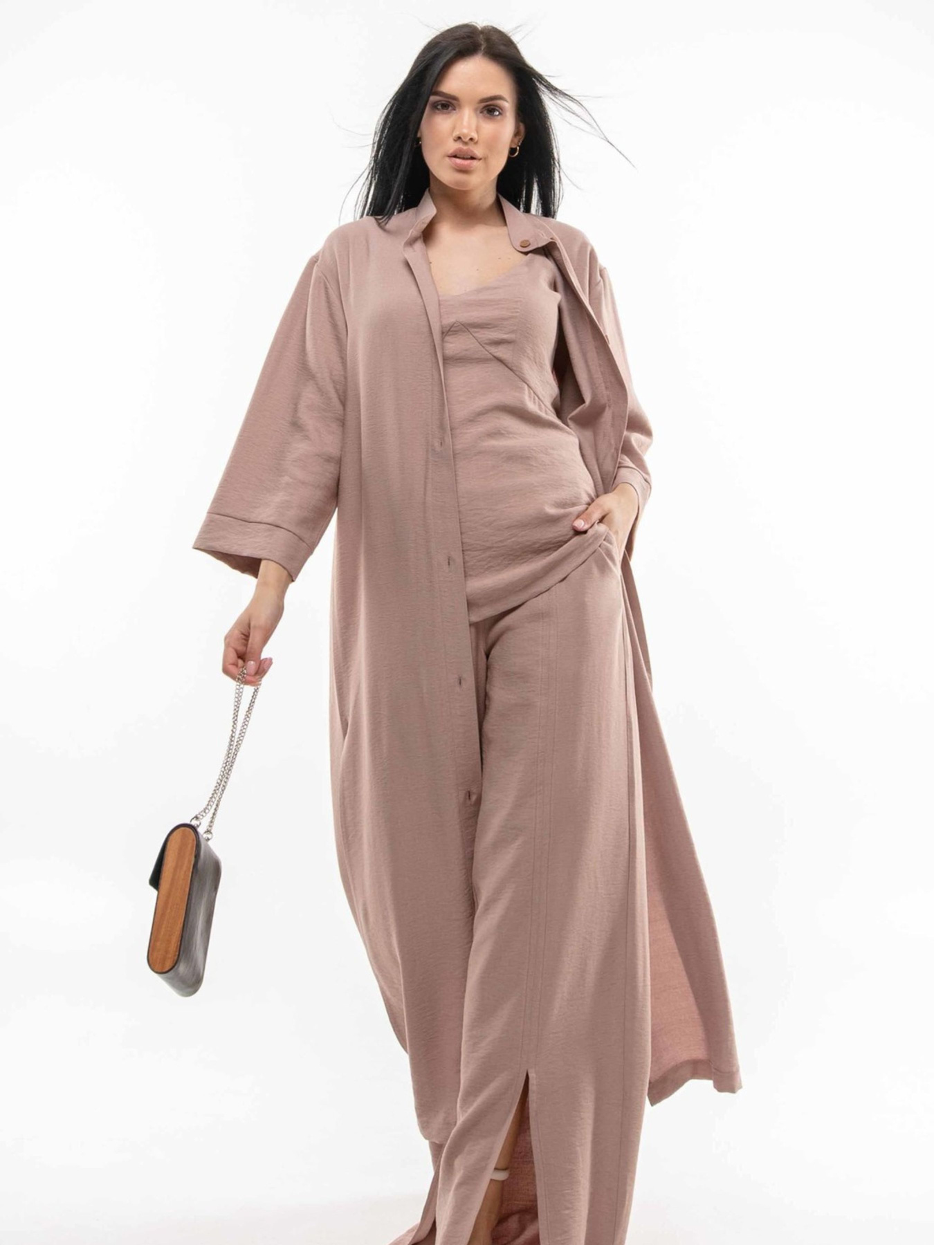 Кимоно RiMari модель 01-kapuchino Кимоно RiMari модель 01-kapuchino Фото