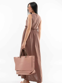 Платье макси RiMari модель 14-2-54-19-shokolad Фото