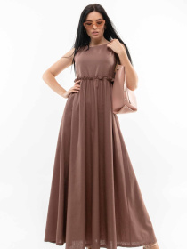 Платье макси RiMari модель 14-2-54-19-shokolad Фото