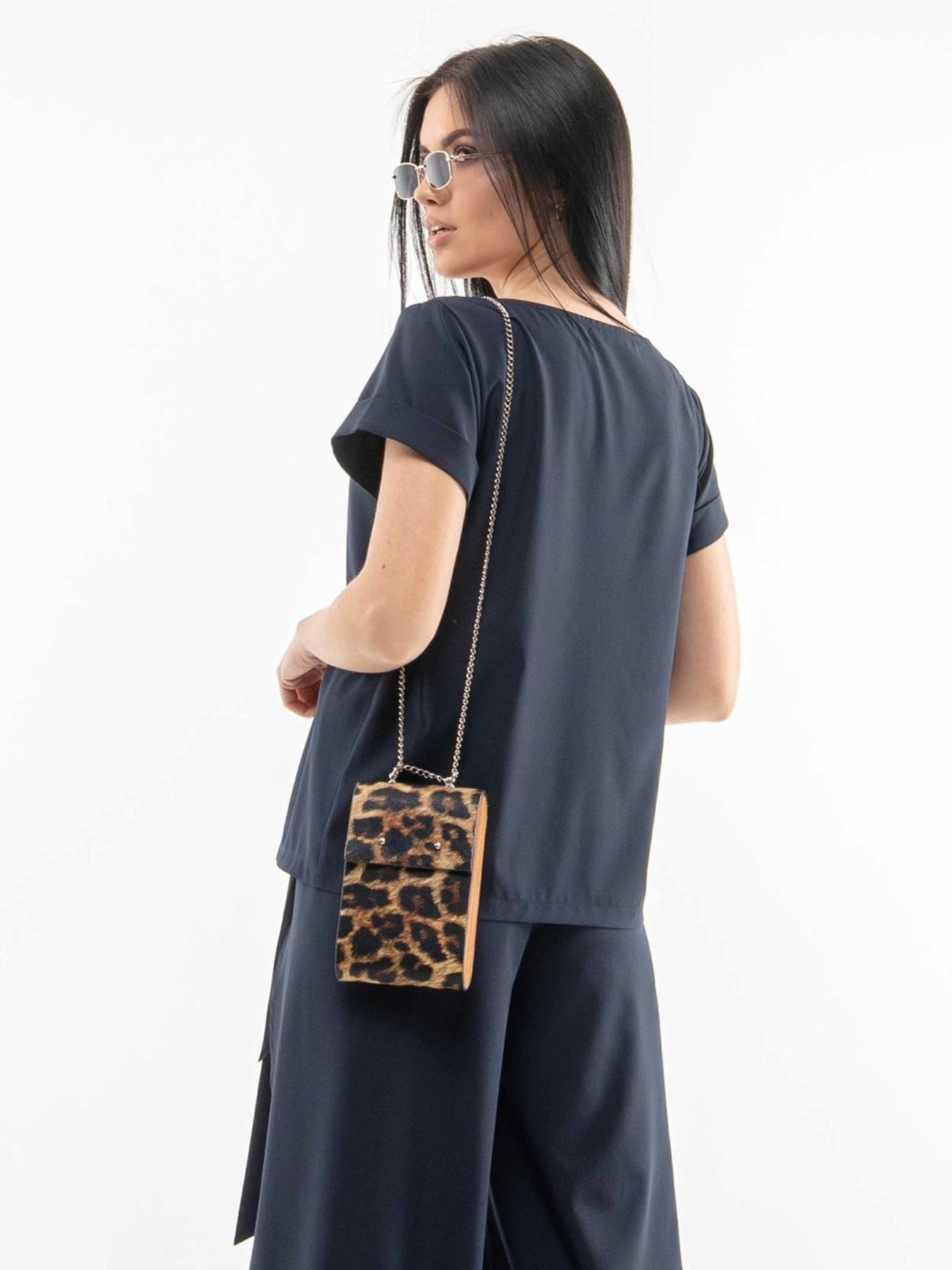 Блуза RiMari модель 0421-temno-sinj Фото