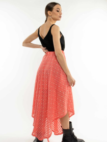 Юбка миди RiMari модель 0121-koral Фото