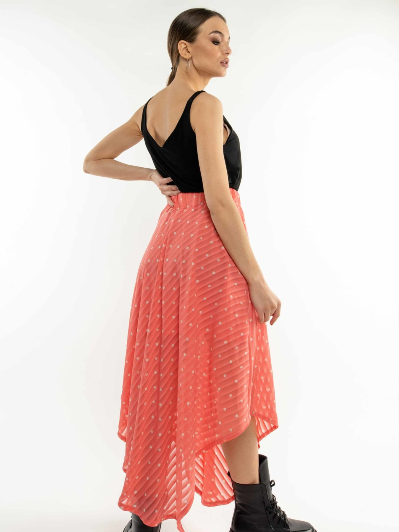 Юбка миди RiMari модель 0121-koral Фото