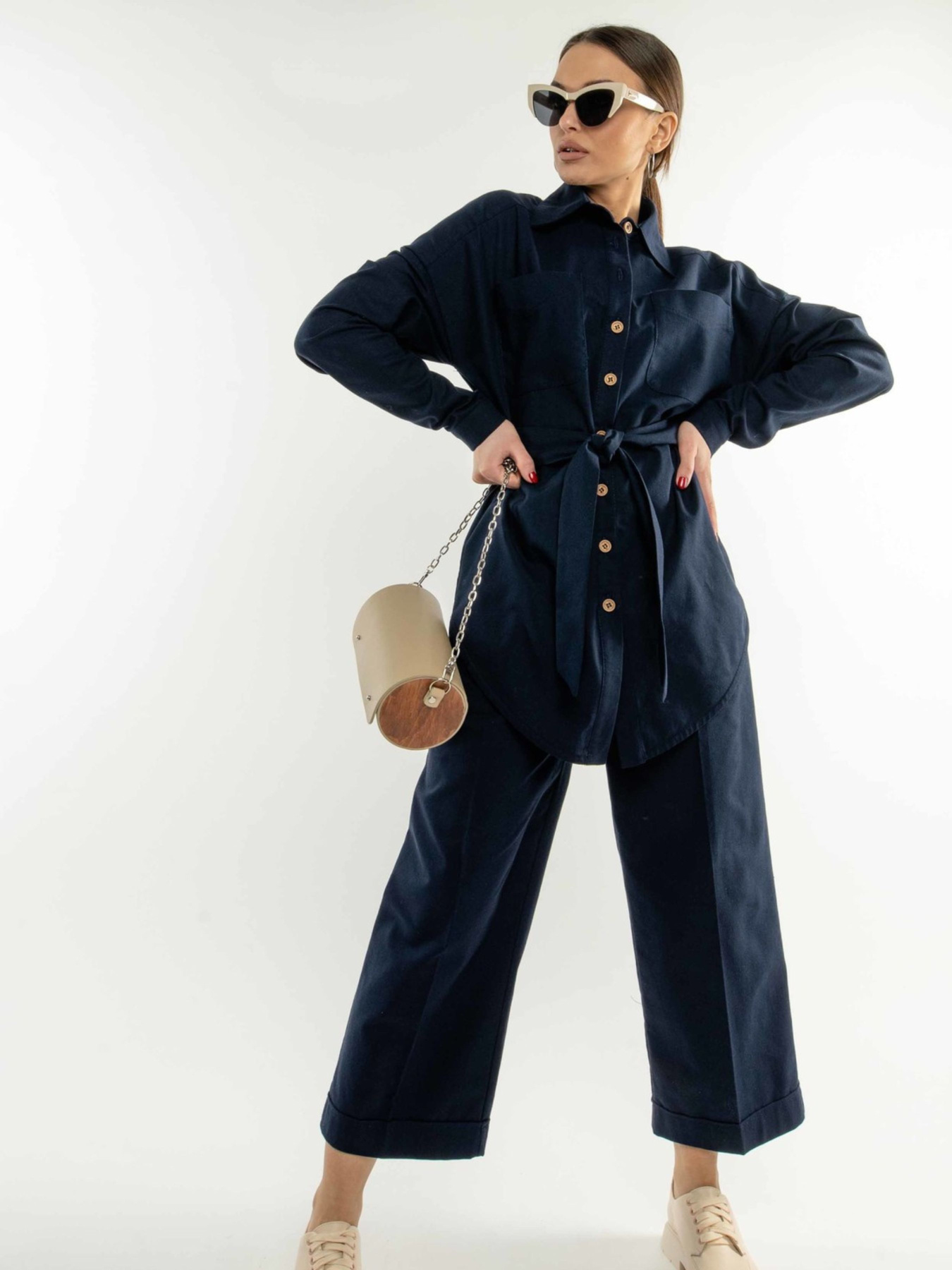 Сорочка RiMari модель 0221-temno-sinj Фото