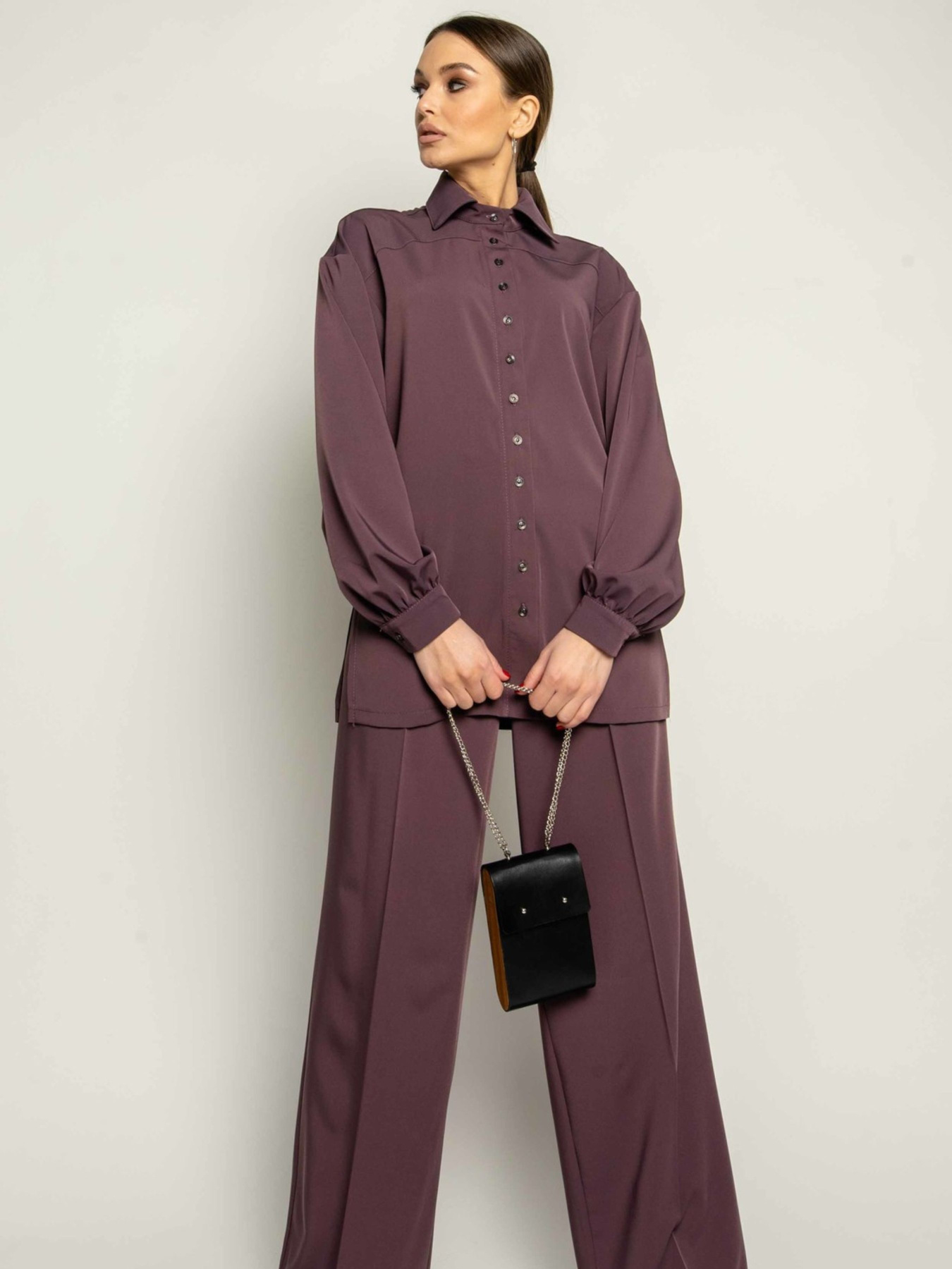 Рубашка RiMari модель 0121-sliva Фото