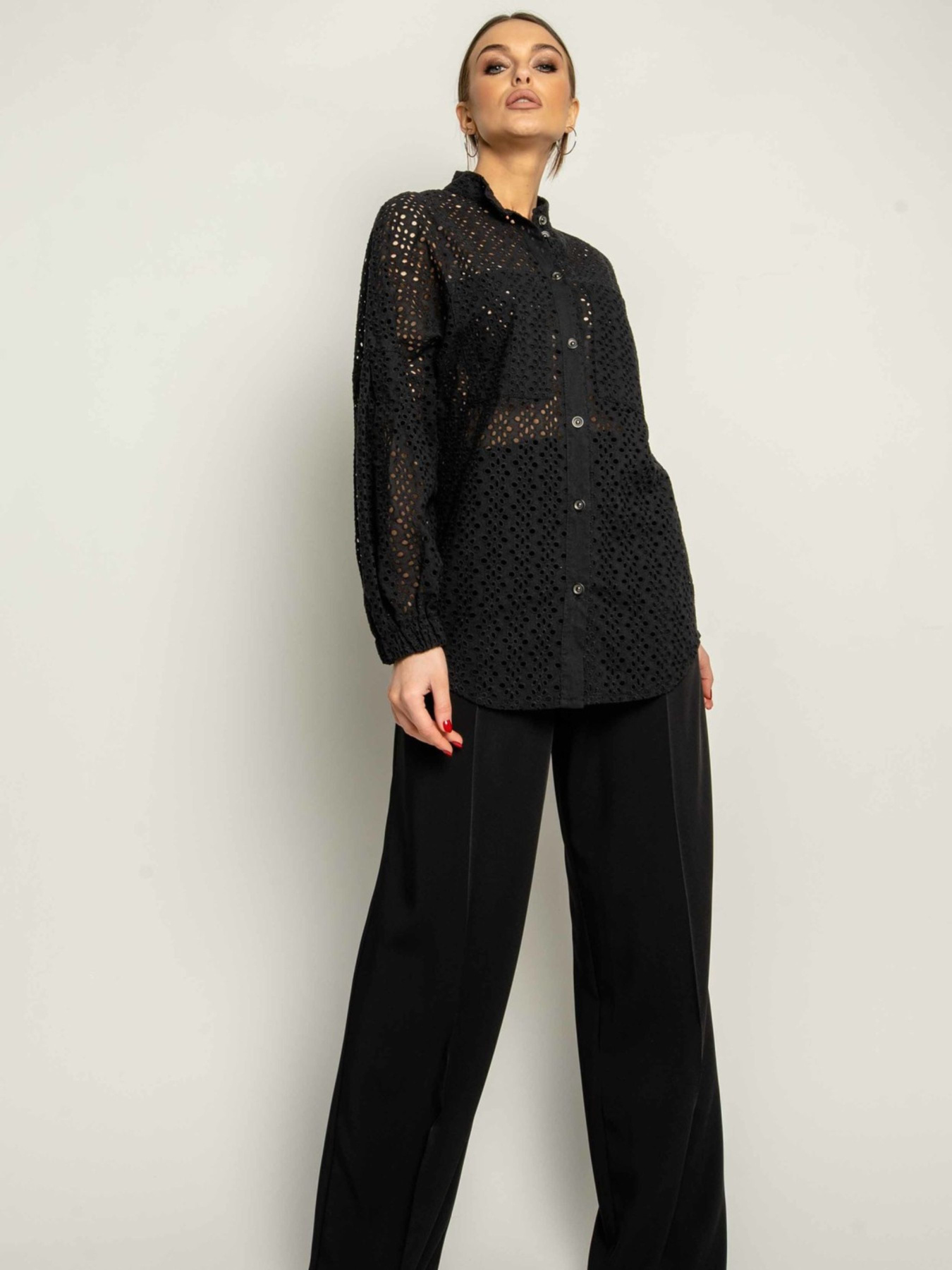 Брюки палаццо RiMari модель 0221-chornij Фото