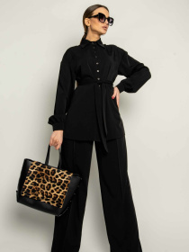 Брюки палаццо RiMari модель 0221-chornij Фото